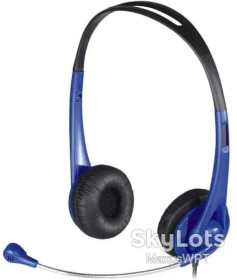 Навушники Наушники ^/--/^ #Sklad HAMA  HS 260 Blue навушники гарнітура синя ^_^^^ #Sklad HAMA HS 260 Blue наушники гарнитура синяя - фото фото фото