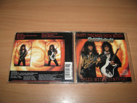 Музичні диски Музыкальные диски ^/--/^ CACOPHONY - Speed Metal Symphony  (1988 Shrapnel 1 /--/ st press,USA) SIGNED by Marty Friedman ^_^^^ CACOPHONY - Speed Metal Symphony (1988 Shrapnel 1 /--/ st press,USA) SIGNED by Marty Friedman - фото фото фото