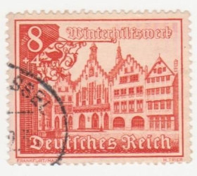 Третій Рейх (-) Третий Рейх (-) ^/--/^ Германия  ( Рейх) 1939 г. №  726 гашеная ^_^^^ Німеччина (Рейх) 1939 р. No 726 гашена - фото фото фото