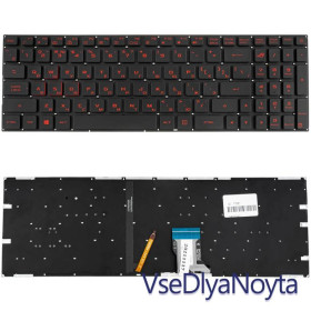 Клавіатури Клавиатуры ^/--/^ Клавиатура для ноутбука ASUS (GL /--/ 702 /--/ VS) rus, black, без фрейма, подсветка клавиш ^_^^^ Клавіатура для ноутбука ASUS (GL /--/ 702 /--/ VS) rus, black, без фрейму, підсвічування клавіш - фото фото фото