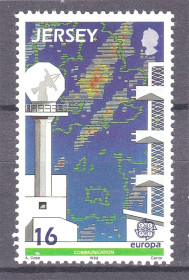 Транспорт Транспорт ^/--/^ Авиация . Джерси  1988 г  MNH - ^_^^^ Джерсі 1988 MNH - фото фото фото