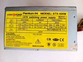 Блоки живлення Блоки питания ^/--/^ Блок живлення ATX LogicPower Pentium P /--/ 4 ATX-400 /--/ W ^_^^^ Блок питания ATX LogicPower Pentium P /--/ 4 ATX-400 /--/ W - фото фото фото