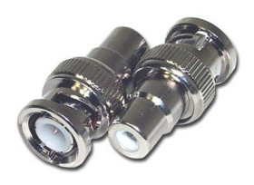 Адаптери Адаптеры ^/--/^ Переходник BNC - RCA (RCA-BNC) ТВ штекер коаксиал ^_^^^ Перехідник BNC - RCA (RCA-BNC) ТВ штекер коаксіал - фото фото фото