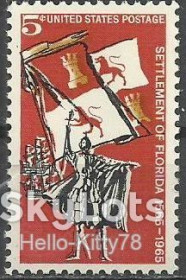 Північна Америка Северная Америка ^/--/^ США 1965 Флорида Mi 887 MNH ^_^^^ 1965 — Флорида Mi 887 MNH - фото фото фото