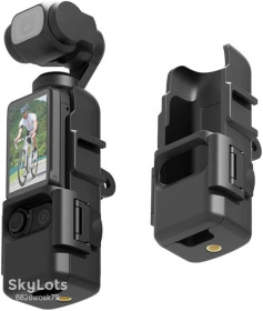 Чохли Чехлы ^/--/^ Держатель универсальный DJI OSMO Pocket 2 защитный рамка крепление 1/4&amp;quot;  (цвет: черный) Cover Bracket Frame ^_^^^ Універсальний власник захисної рамки для DJI OSMO Pocket 2 (чорний) - фото фото фото