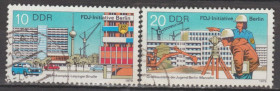 НДР, ФРН ГДР, ФРГ ^/--/^ Германия Німеччина ГДР 1979 строительство ^_^^^ Германия ГДР 1979 строительство - фото фото фото
