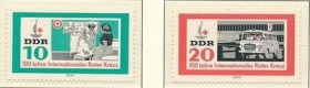 Інше Другое ^/--/^ ГДР  медицина Красный Крест 1963 ^_^^^ НДР медицина Червоний Хрест 1963 - фото фото фото