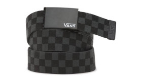 Ремені Ремни ^/--/^ Ремень VANS Deppster II Web Belt Black/Charcoal Grey  Черно-серый ремень ^_^^^ VANS Deppster II Web Belt Black/Charcoal Grey Чорно-сірий ремінь - фото фото фото