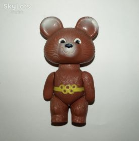 Ляльки Куклы ^/--/^ Мишка олимпийский, 70-80 /--/ е гг. СССР. Целлулоид. Состояние! ^_^^^ Мішка олімпійський, 70-80 /--/ е рр. СРСР. Целлулоїд. Стан! - фото фото фото