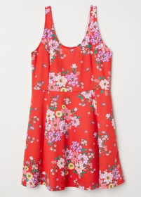 Сукні Платья ^/--/^ Стильное короткое женское платье в цветочный принт H&amp;M ^_^^^ Стильна коротка жіноча сукня в квітковий принт H&amp;M - фото фото фото