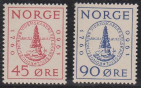 Скандинавія Скандинавия ^/--/^ Норвегия 1960 г.№ 457‑458 ** серия ^_^^^ Норвегія 1960 р. No 457-458 ** серія - фото фото фото