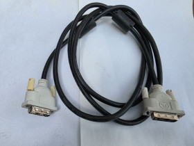 Шлейфи, перехідники Шлейфы, переходники ^/--/^ Кабель DVI-D Dual Link тато-тато  (8006-4) ^_^^^ Кабель DVI-D Dual Link папа-папа (8006-4) - фото фото фото