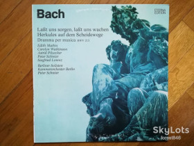 Платівки Пластинки ^/--/^ J. S. Bach-Lasst uns sorgen, lasst uns wachen-NM+, НДР ^_^^^ J. S. Bach-Lasst uns sorgen, lasst uns wachen-NM+, ГДР - фото фото фото