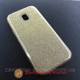 Чохли, бампера Чехлы, бампера ^/--/^ Samsung J /--/ 3 2017 J /--/ 330 чехол Shining блестки gold ^_^^^ Samsung J /--/ 3 2017 J /--/ 330 чохол Shining блискуки gold - фото фото фото