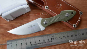Ножі, мультітули Ножи, мультитулы ^/--/^ Фікс GiantMouse GMF /--/ 3, D /--/ 2 satin, Micarta Green, Репліка, Leather, EDC, Outdoor, Fixed ^_^^^ Фикс GiantMouse GMF /--/ 3, D /--/ 2 satin, Micarta Green, Реплика, Leather, EDC, Outdoor, Fixed - фото фото фото
