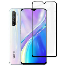 Чохли, бампера Чехлы, бампера ^/--/^ Захисне скло Fiji Premium для Realme XT / X /--/ 2 повне проклеювання Anti-Static чорний ^_^^^ Защитное стекло Fiji Premium для Realme XT / X /--/ 2 полное проклеивание Anti-Static черный - фото фото фото
