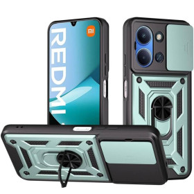 Чохли, бампера Чехлы, бампера ^/--/^ Чохол Fiji Camera Defence для Poco C /--/ 85 бампер із захистом камери та підставкою Green ^_^^^ Чехол Fiji Camera Defence для Poco C /--/ 85 бампер с защитой камеры и подставкой Green - фото фото фото