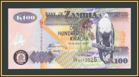 Замбія Замбия ^/--/^ Замбия 100 квача 2006 P-38    (38 /--/ f) UNC ^_^^^ Замбія 100 квача 2006 P-38 (38 /--/ f) UNC - фото фото фото