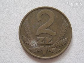 - року - года ^/--/^ Польша 2 злотых 1976 года #13877 ^_^^^ Польща 2 злотих 1976 року #13877 - фото фото фото