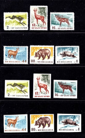 Фауна Фауна ^/--/^ Фауна . Болгария 1958 г MNH - серия - зуб. + б/з - ^_^^^ Болгарія 1958 MNH - серія - зуб. + б/з - - фото фото фото