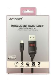 Кабелі Кабели ^/--/^ USB кабель Дата кабель JOYROOM JR-ZS /--/ 200 Inteligent Data Cable (LED Display) Micro USB White ^_^^^ USB кабель JOYROOM JR-ZS /--/ 200 Inteligent Data Cable (LED Display) Micro USB White - фото фото фото