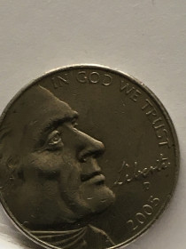 Обігові Обиходные ^/--/^ 5 центів 2005 р. США. Бізон. ^_^^^ 5 центов 2005 г. США. Бизон. - фото фото фото