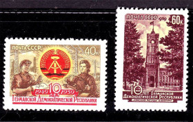 СРСР - СССР - ^/--/^ СССР  1959  г   MNH - Германия ^_^^^ СРСР 1959 MNH - Німеччина - фото фото фото