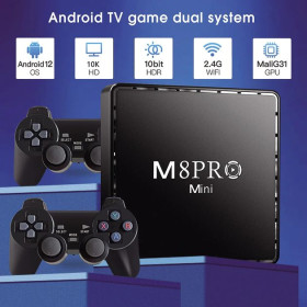 Інші моделі Другие модели ^/--/^ Ігрова андроїд ТВ приставка з Android TV + 2 джойстики M /--/ 8 /--/ PRO Mini ретро консоль PS /--/ 1, Dendy, Sega ^_^^^ Игровая андроид ТВ приставка с Android TV + 2 джойстики M /--/ 8 /--/ PRO Mini ретро консоль PS /--/ 1, Dendy, Sega - фото фото фото