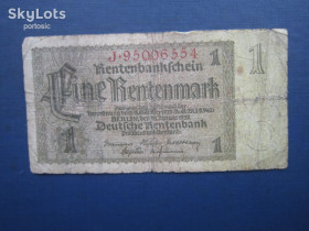 Німеччина Германия ^/--/^ Банкнота 1 марка Німеччина 1937 Третій Рейх ^_^^^ Банкнота 1 марка Германия 1937 Третий Рейх - фото фото фото