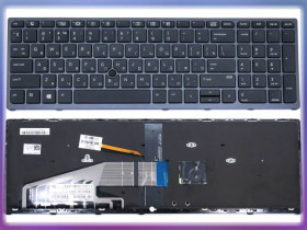 Клавіатури Клавиатуры ^/--/^ Клавиатура для HP ZBook 15 G /--/ 3, 15 /--/ U G /--/ 3, 15 G /--/ 4, 17 G /--/ 3 (RU Black с Рамкой и подсветкой). Оригинал ^_^^^ Клавіатура для HP ZBook 15 G /--/ 3, 15 /--/ U G /--/ 3, 17 G /--/ 3 (RU Black з Рамкою і підсвічуванням). Оригінал - фото фото фото