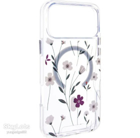 Чохли, бампера Чехлы, бампера ^/--/^ TPU+PC чохол Clear Garden with MagSafe для Apple iPhone 17 Pro Max     (6.9&amp;quot;) ^_^^^ TPU+PC чехол Clear Garden with MagSafe для Apple iPhone 17 Pro Max (6.9&amp;quot;) - фото фото фото