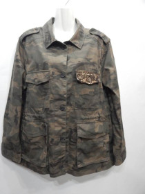 Куртки Куртки ^/--/^ Куртка-ветровка женская легкая коттон KIABI р.52-54 001 /--/ GK (только в указанном размере, только 1 шт) ^_^^^ Куртка-вітрівка жіноча легка коттон KIABI р.52-54 001 /--/ GK (тільки в зазначеному розмірі, тільки 1 шт) - фото фото фото