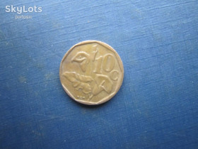 ПАР ЮАР ^/--/^ Монета 10 центів ПАР 1994 флора квіти кали ^_^^^ Монета 10 центов ЮАР 1994 флора цветы калы - фото фото фото