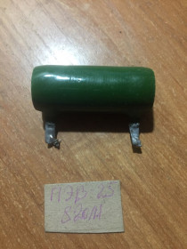 Резистори Резисторы ^/--/^ Резистор пэв-25 82 ом. Б/у. В лоте 1 штука! ^_^^^ Резистор пев-25 82 ом. Б/у. У лоті 1 штука! - фото фото фото