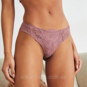 Труси Трусы ^/--/^ Трусики стринги 56 р  XXL Hunkemoller Гипюр ^_^^^ Трусики стринги 56 р XXL Hunkemoller Гіпюр - фото фото фото