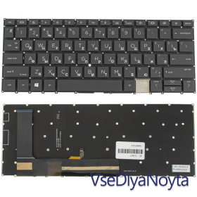 Клавіатури Клавиатуры ^/--/^ Клавиатура для ноутбука HP (EliteBook X /--/ 360: 1030 G /--/ 8) rus, black, без фрейма, подсветка клавиш ^_^^^ Клавіатура для ноутбука HP (EliteBook X /--/ 360: 1030 G /--/ 8) rus, black, без фрейму, підсвічування клавіш - фото фото фото