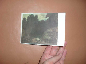 СРСР СССР ^/--/^ Пейзаж. Худ. Г.Курбе 1933 /--/ г. ^_^^^ Пейзаж. Худ. Г. Курбе 1933. - фото фото фото