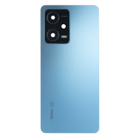 Корпуса на Xiaomi Корпуса на Xiaomi ^/--/^ Задня частина корпусу Xiaomi Redmi Note 12 Pro Frosted Blue  (Sky Blue)  (з склом камери) ^_^^^ Задняя часть корпуса Xiaomi Redmi Note 12 Pro Frosted Blue (Sky Blue) (со стеклом камеры) - фото фото фото