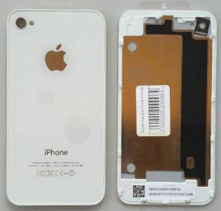 Корпуса на iPhone Корпуса на iPhone ^/--/^ ЗАДНЯЯ КРЫШКА iPhone 4 БЕЛАЯ ^_^^^ Задня кришка iPhone 4 Біла - фото фото фото