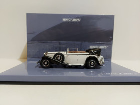 : Закордонні : Зарубежные ^/--/^ Minichamps 1:43   (Limited Edition 1 of 624) Maybach Zeppelin  (1932) white-black ^_^^^ Minichamps 1:43 (Limited Edition 1 of 624) Maybach Zeppelin (1932) white-black - фото фото фото