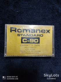 Касети Кассеты ^/--/^ Б/У Аудио кассетa ROMANEX C-90 ^_^^^ Б/У Аудіо касета ROMANEX C-90 - фото фото фото