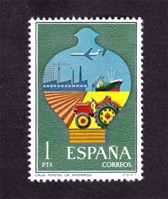 Транспорт Транспорт ^/--/^ Авиация .  Испания 1976 г MNH - ^_^^^ Іспанія 1976 MNH - фото фото фото
