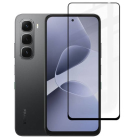 Чохли, бампера Чехлы, бампера ^/--/^ Захисне скло Fiji Premium для Infinix Hot 60 /--/ i (X /--/ 6728) повне проклеювання Anti-Static чорний ^_^^^ Защитное стекло Fiji Premium для Infinix Hot 60 /--/ i (X /--/ 6728) полное проклеивание Anti-Static черный - фото фото фото