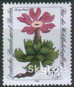 НДР, ФРН ГДР, ФРГ ^/--/^ Западный Берлин 1983 флора цветы Mi 705 MNH ^_^^^ Західний Берлін 1983 флора квіти Mi 705 MNH - фото фото фото