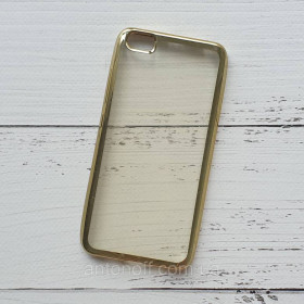 Зарядні пристрої Зарядные устройства ^/--/^ Чохол для Xiaomi Mi 5 силіконовий, прозорий, золотистий ^_^^^ Чехол Xiaomi Mi 5 для телефона силиконовый Gold - фото фото фото