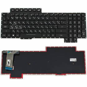 Клавіатури Клавиатуры ^/--/^ Клавиатура для ноутбука ASUS (G /--/ 703 series) rus, black, без фрейма, подсветка клавиш (RGB) ОРИГИНАЛ ^_^^^ Клавіатура для ноутбука ASUS (G /--/ 703 series) rus, black, без фрейму, підсвічування клавіш (RGB) - фото фото фото