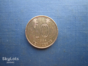 Китай Китай ^/--/^ Монета 10 центов Гонг-Конг 1994 ^_^^^ Монета 10 центів Гонг-Конг 1994 - фото фото фото