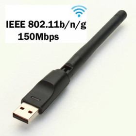 Адаптери Адаптеры ^/--/^ Wi-Fi USB адаптер Ralink RT /--/ 5370 с антенной для MAG, T /--/ 2 приставок ^_^^^ Wi-Fi USB адаптер Ralink RT /--/ 5370 з антеною для MAG, T /--/ 2 приставок - фото фото фото