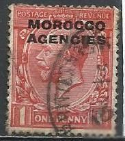 Марокко Марокко ^/--/^ Марокко брит. 1914-31 Король Георг V надп. 1 /--/ м.гаш. ^_^^^ Марокко Бріт. 1914-31 Король Георг V надп. 1 /--/ м.гаш. - фото фото фото