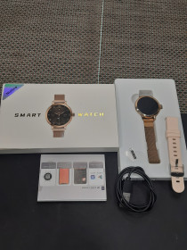 Розумні годинники (Smart watch) Умные часы (Smart watch) ^/--/^ 03   смарт-годинник для дівчат з двома ремінцями - фото фото фото